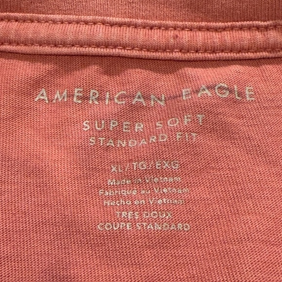 American Eagle Outfitters Brown Short Sleeve Tee - Picture 3 of 3